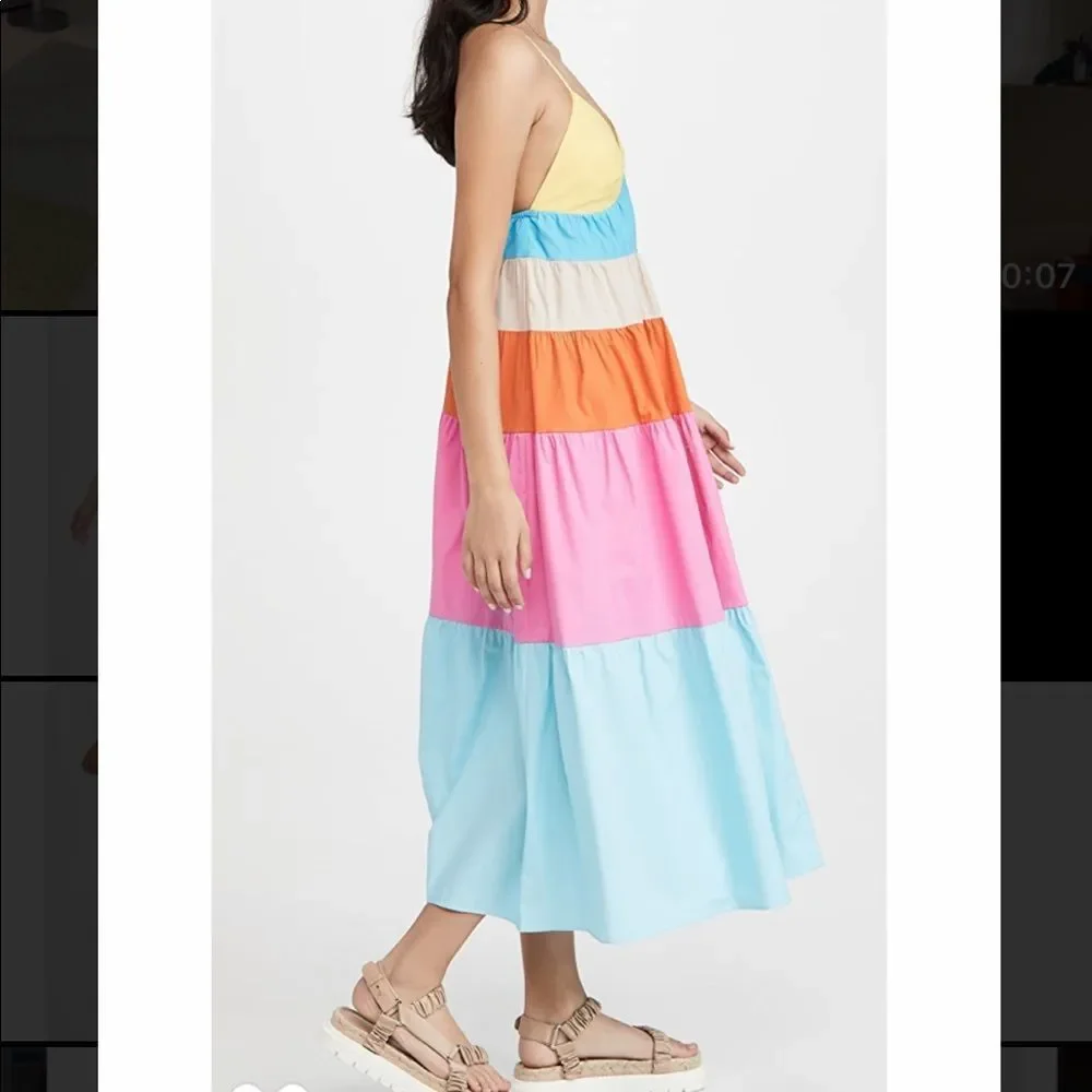 STAUD | NWT Sold Out Cleo Maxi Dress - Picture 14 of 15
